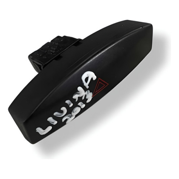 Botão Pisca Alerta Nissan Livina 2014 2015 2016 2017 2018 - Preto