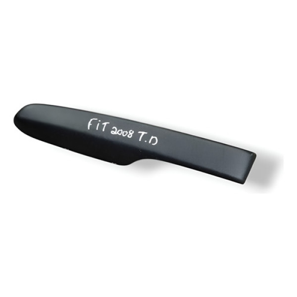 Moldura Puxador Porta Dianteiro  Direita Fit 2008 83542sad Preto
