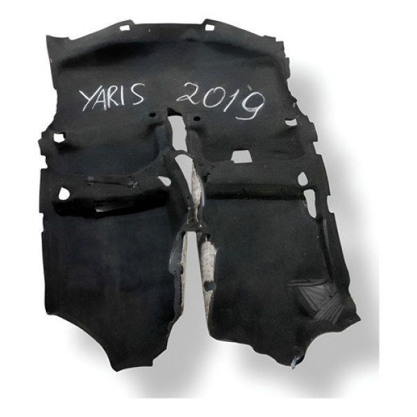 Tapete Carpete Assoalho Toyota Yaris 2019 6585100df61c1 Preto