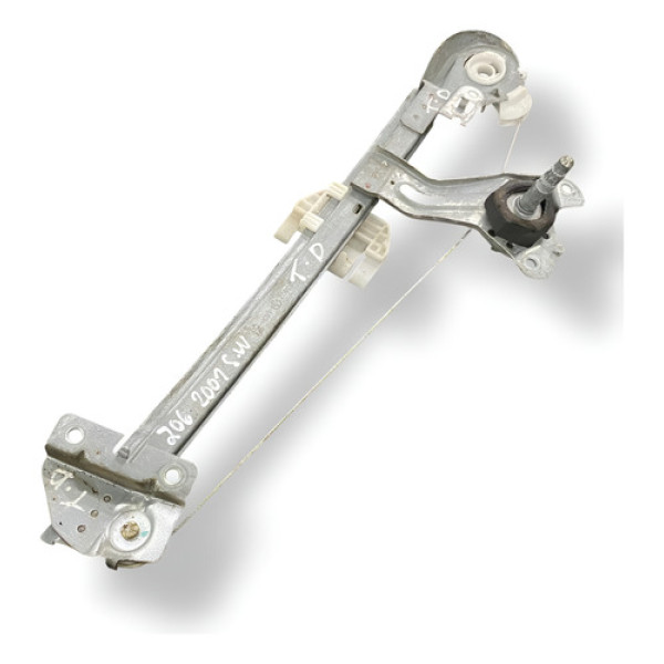 Máquina Vidro Tras Direito Peugeot 206 Sw 2007 9623109680