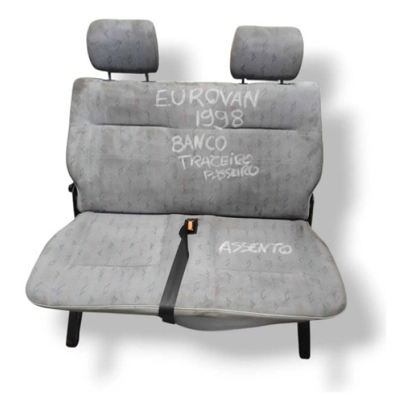  Banco Traseiro Salão Volkswagen Eurovan/caravelle 1998 Bege
