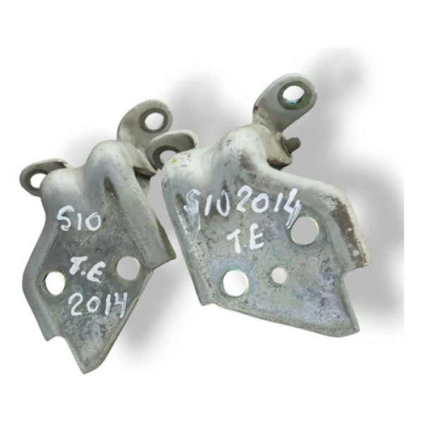 Par Dobradiça Porta Traseira Direita Chevrolet S10 2.4 2014