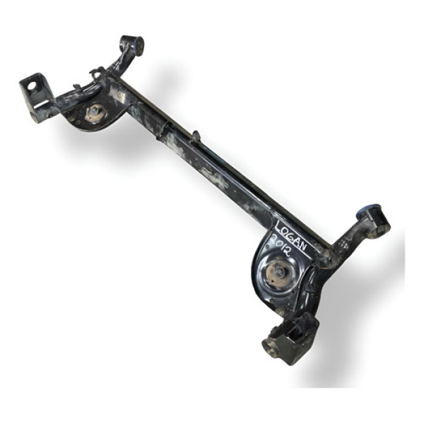 Eixo Traseiro Renault Logan 2012 2013 2014 2015 - 430002593r Prateado