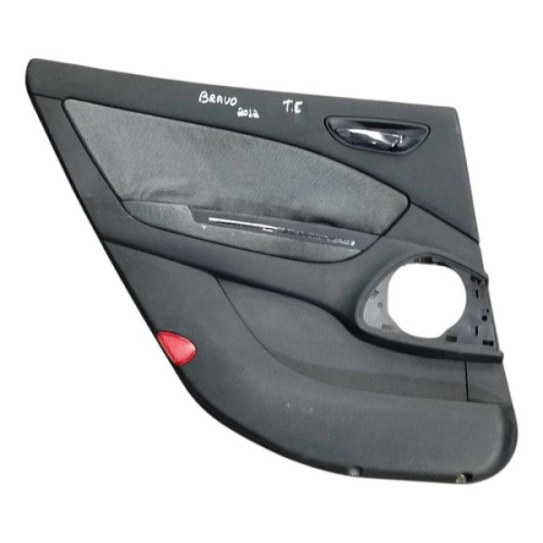 Forro Porta Traseira Esquerda Fiat Bravo 2012 2013 - 1480152 Preto