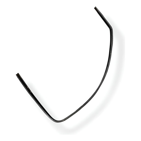 Borracha Canaleta Dianteira Esquerda Peugeot 207 2005 A 2011 - Preto