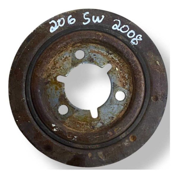 Polia Virabrequim Peugeot 206 Sw  1.4 2008 2009 2010 2011