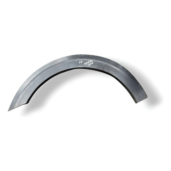 Moldura Paralama Traseira Direita Vw Saveiro 2018 5u7853504 Preto