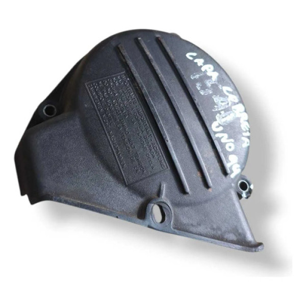 Tampa Capa Correia Dentada Fiat Uno 1992 1993 1994 Detalhe Cinza