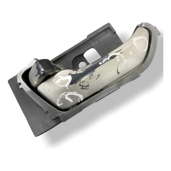 Maçaneta Interna Dianteira Esquerda Chevrolet S10 2014 2015 Preto Dianteira