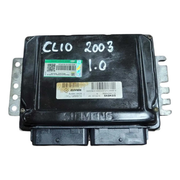 Módulo Injeção Renault Clio 1.0 16v 2003 2004 - 8200057541