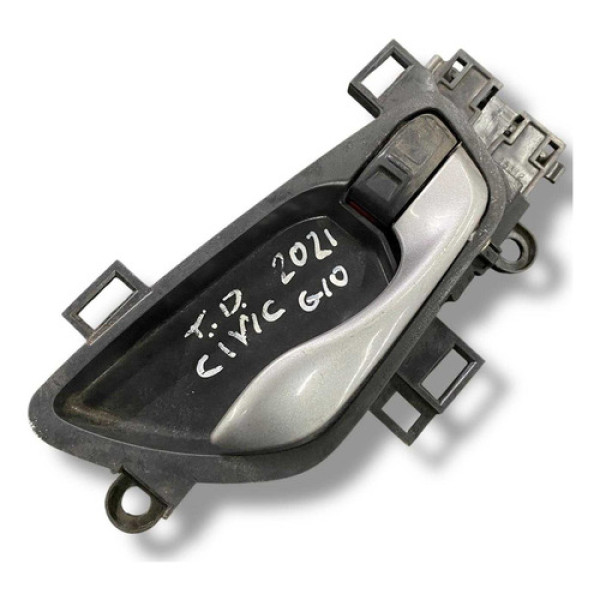 Maçaneta Interna Traseira Direita Honda Civic G10 2021 2022 1 Traseira