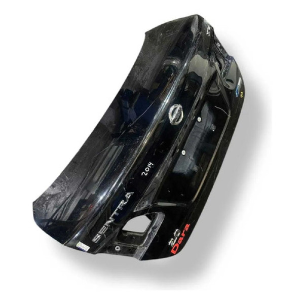 Tampa Traseira Porta Malas Nissan Sentra 2.0 16v 2014 A 2020 Preto