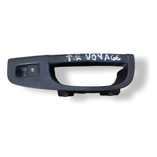 Puxador Interno Porta Trasei Esquerda Voyage 2014 5u4867161a Preto Traseira