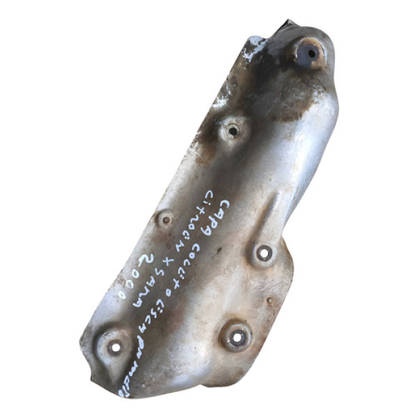 Defletor Calor Coletor Escapamento Citroen Xsara 2000 Prateado