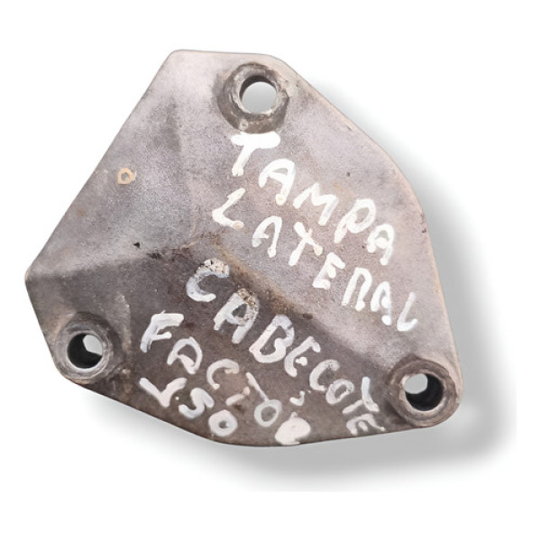 Tampa Lateral Cabeçote Yamaha Factor 150 2016 2017 2018 Preto