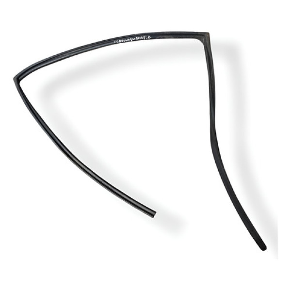 Canaleta Guia Vidro Traseira Direita Toyota Corolla Gli 2016 Preto