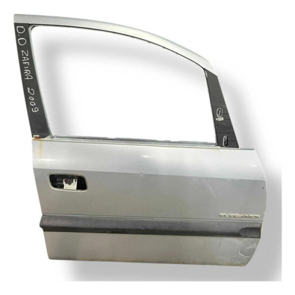 Porta Dianteira Direita Chevrolet Zafira 2009 2010 Detalhe Dianteira Direita Prateado
