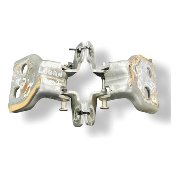 Par Dobradiças Porta Dianteira Esquerda Logan 2012 599553a