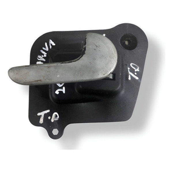 Maçaneta Interna Traseira Direita Gm Meriva 2006 93385331 Cinza Traseira