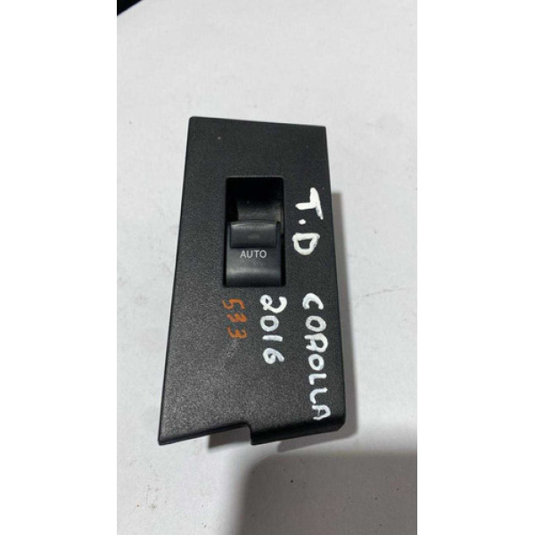  Botão Comando Vidro Elétrico Traseiro Corolla Xei2016