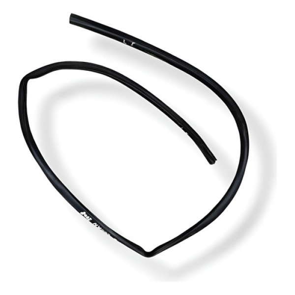 Borracha Canaleta Vidro Esquerdo Renault Logan 1.0 2008 2009 - Cinza