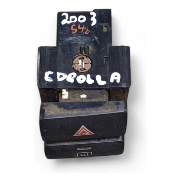 Botão Pisca Alerta Desembaçador Toyota Corolla 03/08 153815