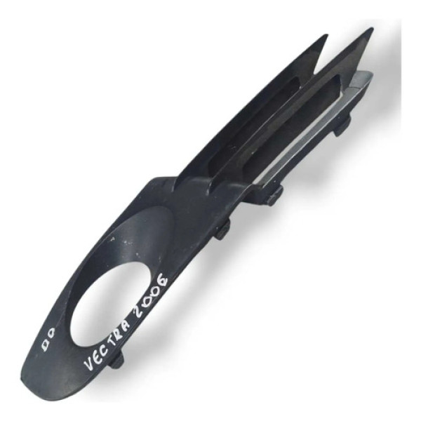 Moldura Farol De Milha Direito Gm Vectra Elite 2006 93374988 Prateado Direito