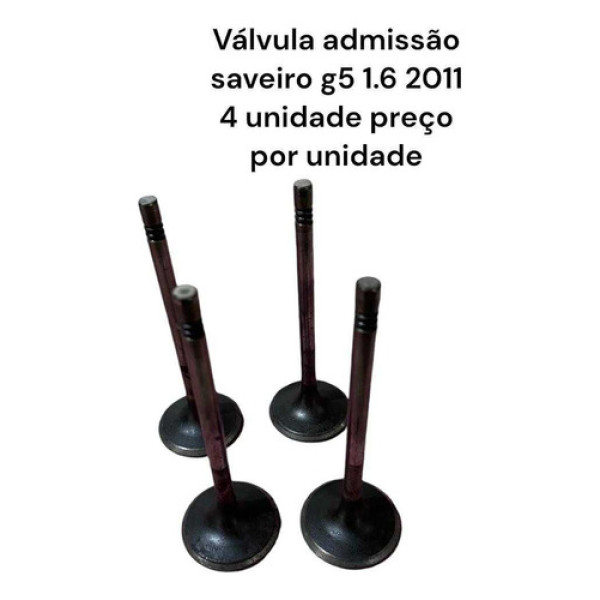 Valvula Admissão Vw Saveiro Gol G5 G6 G7 Voyage 1.6 2011 Uni