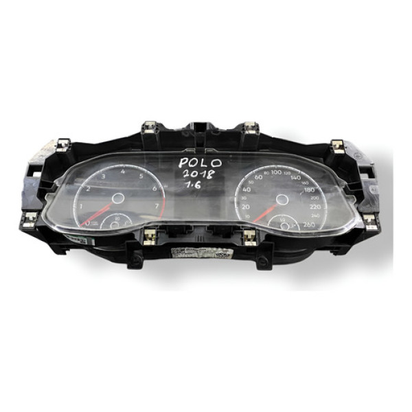 Painel Instrumentos Volkswagen Polo 1.6 2018 A2c11337300 - Cinza