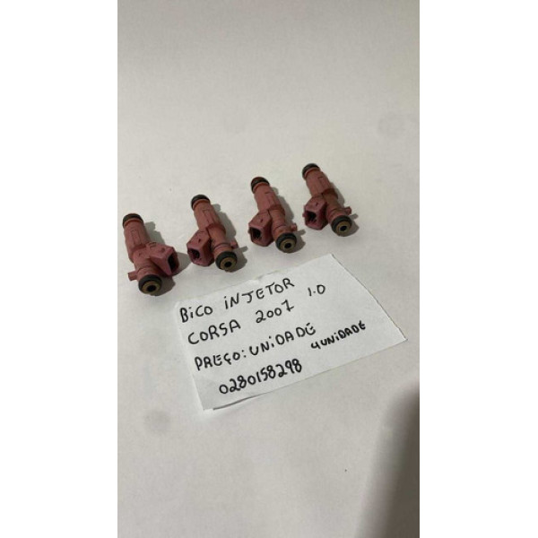 Bico Injetor Gm Corsa Classic 1.0 2007 0280158298 Valor Und