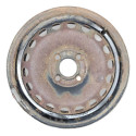 Roda Avulsa Ferro Aro 14 Volkswagwen Voyage Saveiro Fox Preto
