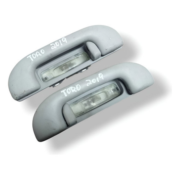 Par Alça Teto Pqp Fiat Toro 2015/2016/2017/2018/2019/2020 Bege