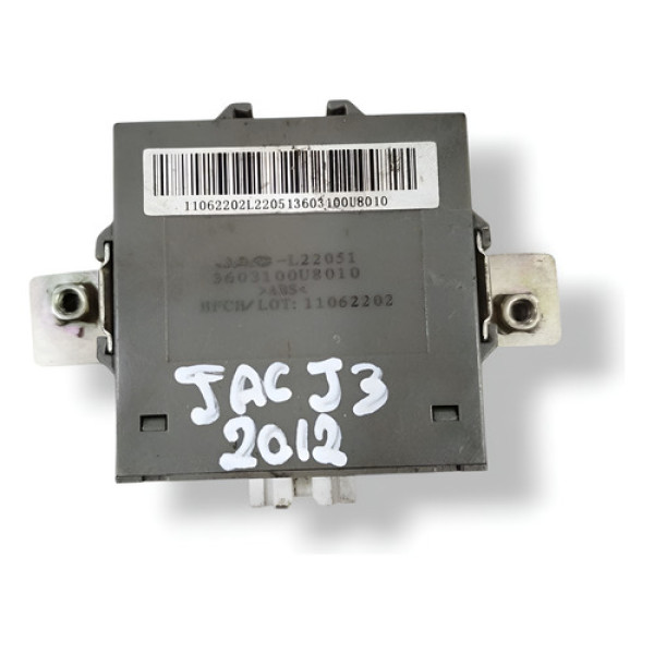 Modulo Controle Estacionamento Jac J3 2012 3603100u8010 Cinza