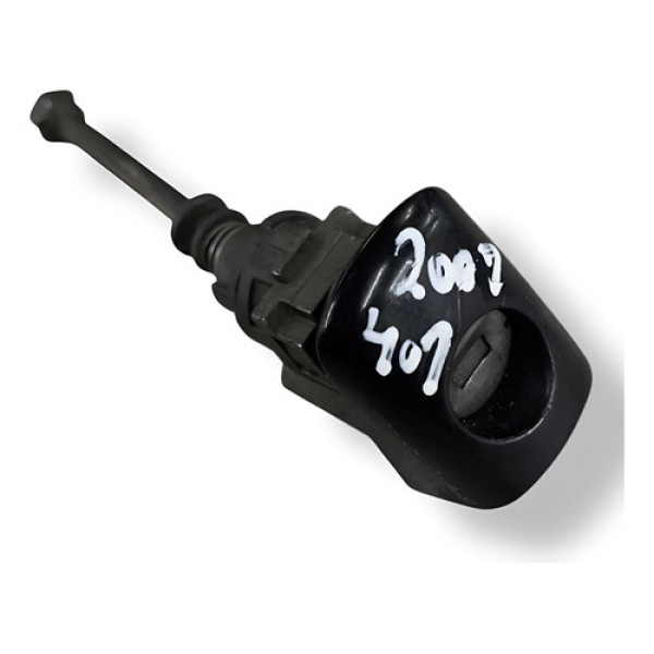 Miolo Cilindro Chave Maçaneta Diant Esquerda 407 Sw 2006 - Preto - Dianteira