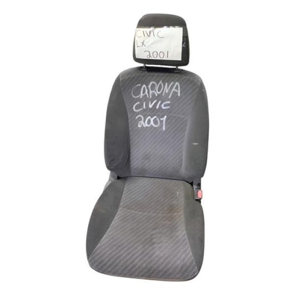 Banco Dianteiro Direito (carona) Honda Civic Lx 1.7 2001 Dourado