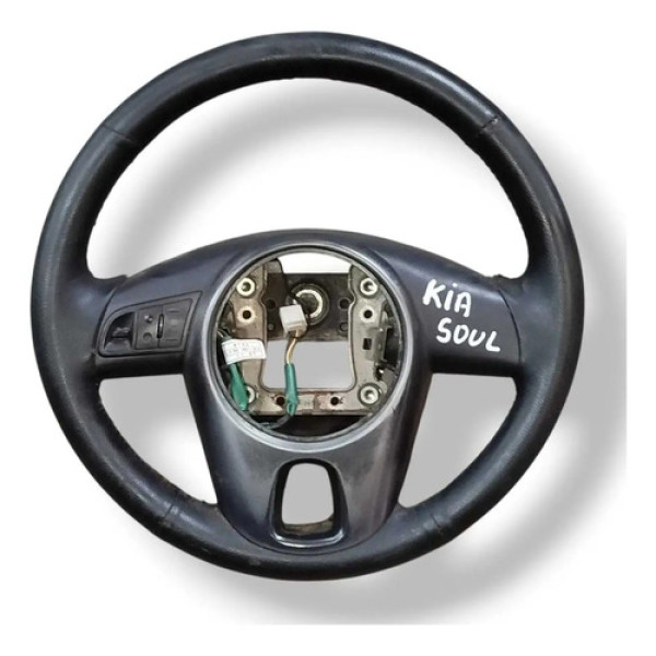 Volante Direção Comando Kia Soul 2010 2011 2012 - A02s 10h22 Preto