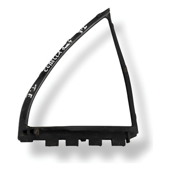 Borracha Vidro Fixo Traseiro Esquerdo Corolla 04 6818912280 - Preto