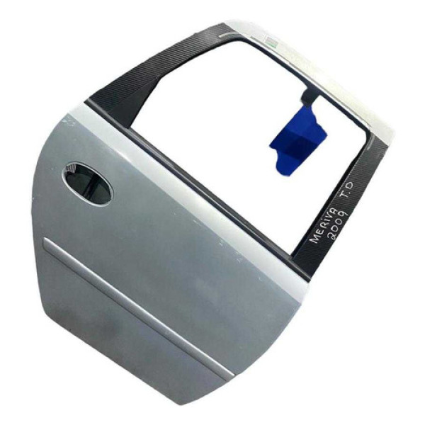  Porta Sem Vidro Traseira Direita Gm  Meriva 1.4  2010 Traseira Direito
