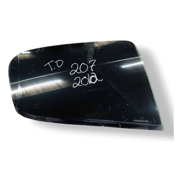 Vidro Fixo Lateral Traseiro Direito Peugeot 207 2012 2013 