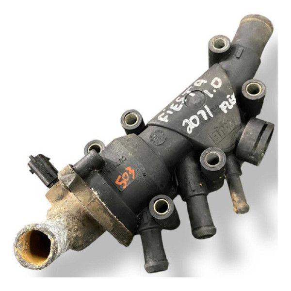 Carcaça Valvula Termostatica Ford Fiesta 1.0 2011 2012 2013