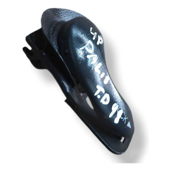 Maçaneta Interna Traseira Direita Fiat Palio 1998 Pa66gf20 Preto Traseira