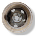 Roda Ferro Avulsa Aro 15 Chevrolet Blazer 2.4 2010 5 Furos Branco