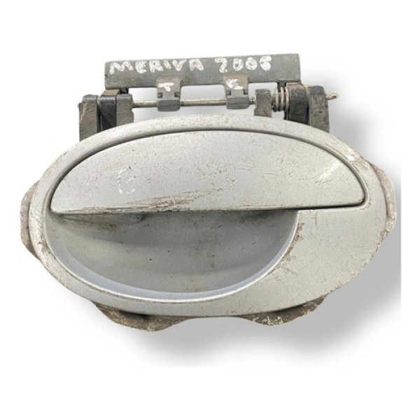 Maçaneta Ext Tras Esquerda Gm Meriva 2003 A 2012 - 907154025 Branco Traseira