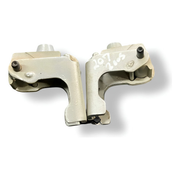 Par Dobradiças Porta Traseira Esquerda Peugeot 207 2005/2011