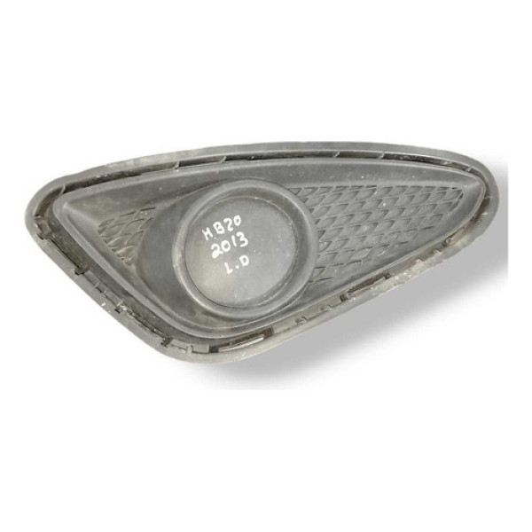 Moldura Farol Milha Lado Direito Hb20 2012 2013 2014 Preto Direito