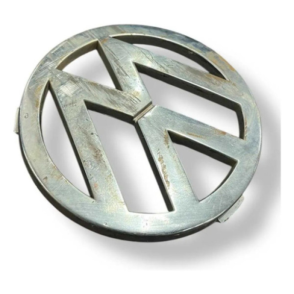 Emblema Grade Frontal Radiador Volkswagen Gol G4 2009 2010 Vermelho