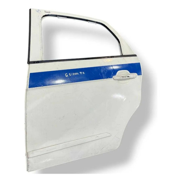 Porta Traseira Esquerda Fiat Grand Siena 2012 2013 2014 2015 Traseira Esquerda Branco