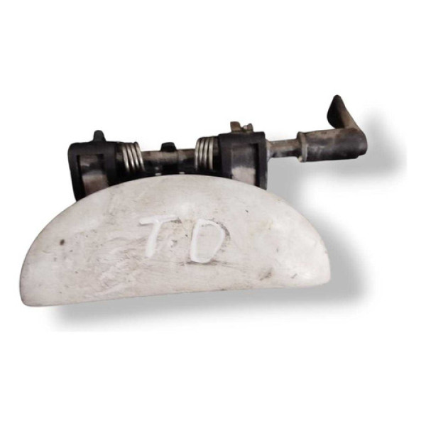 Maçaneta Externa Traseira Direita Peugeot 207 Passion 2012 Branco Traseira