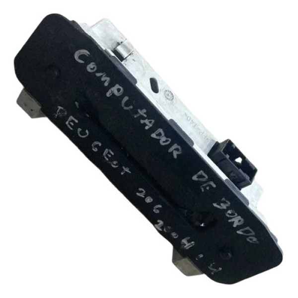 Computador Bordo Relógio Peugeot 206 1.4 2001 2002 2003 2004 Preto