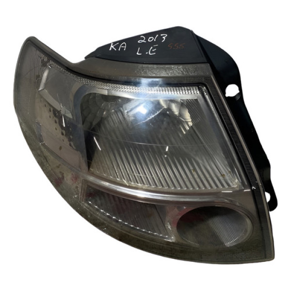 Lanterna Lado Esquerdo Ford Ka 2013 C/trincado Cs5513405aa Esquerdo Água